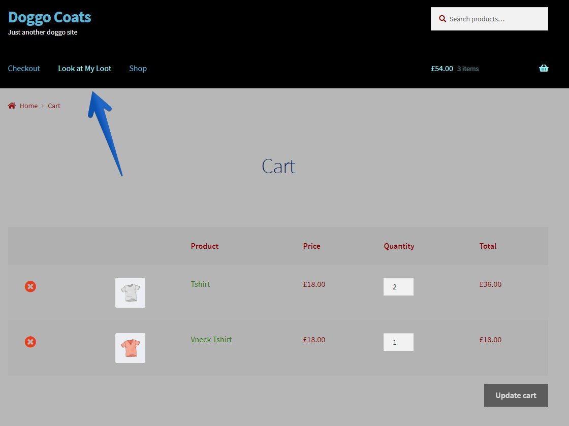 WordPress Customizer Menu Navigation Settings