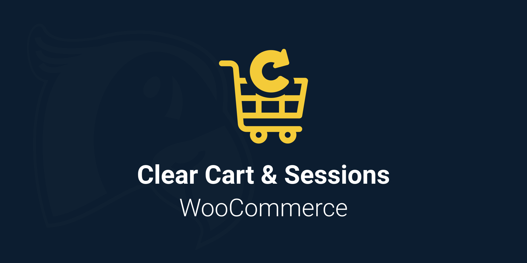 Clear Cart & Sessions logo for WooCommerce