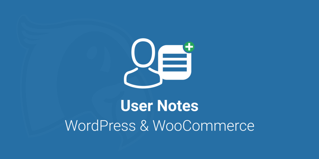 Logo for the User & Customer Notes Plugin for WooCommerce